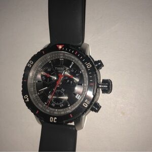 TISSOT PRS200 REF T067417A QUARTZ 10JA8000714 CHRONOGRAPH 42 MM Mens Watch Works